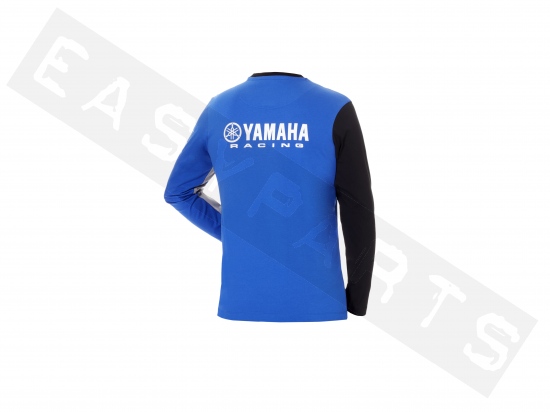 Yamaha Langarm-Shirt YAMAHA Paddock Blue Race für Herren